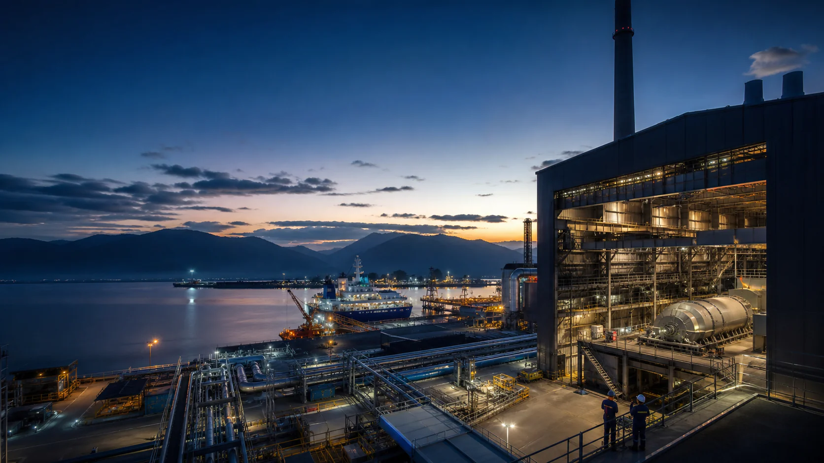 Integrated energy, industrial, and marine operations