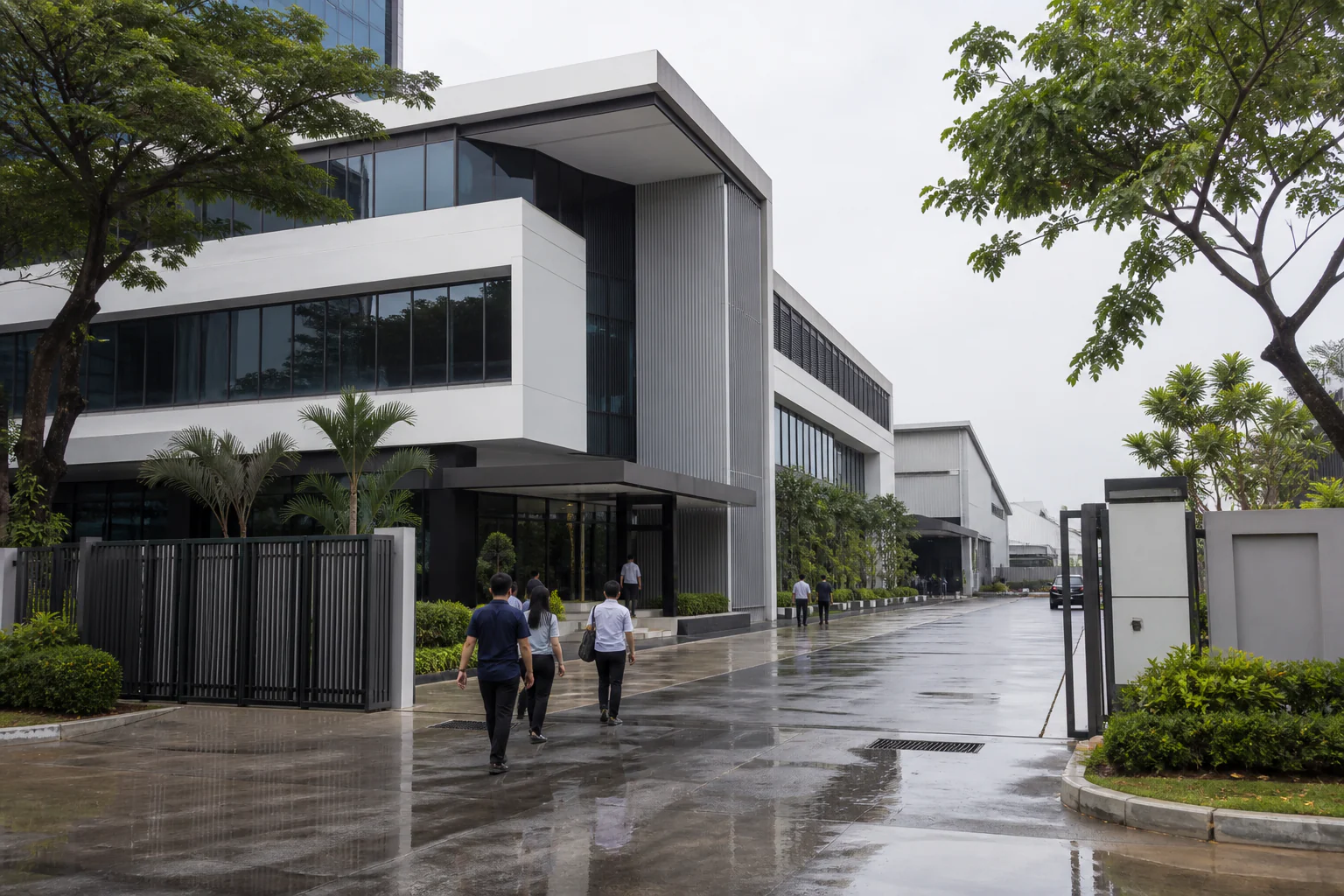 Modern Bumiloka engineering office in Jakarta